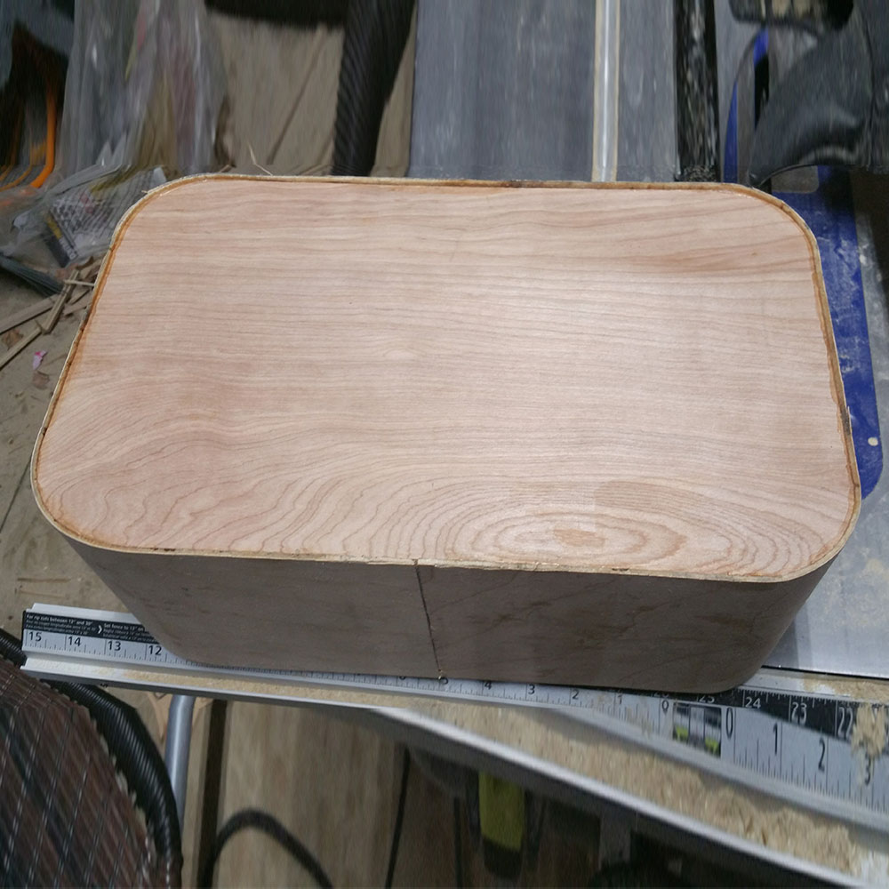 Bending Wood to Create Radius Corners for Rounded Boxes