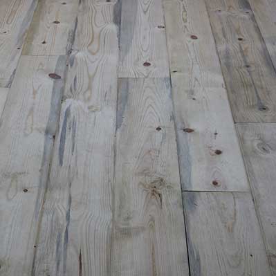 Ponderosa Pine Flooring Installation